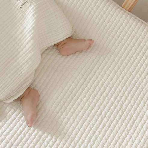 사계절 편안한 우리 아이 숙면을 책임지는 마이리틀데이지 순면 인견 양면 아기 침대패드