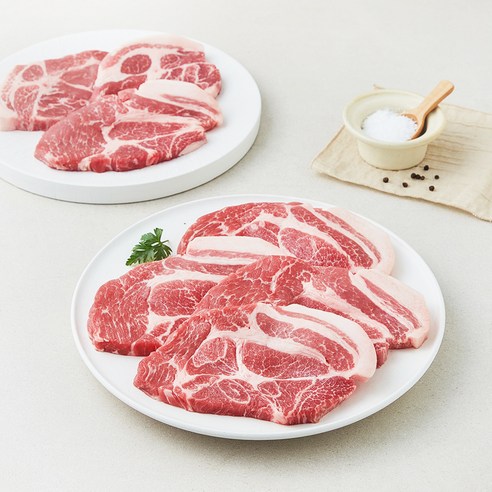 고급진 캐나다산 목살 구이용 (냉장), 1kg, 1개