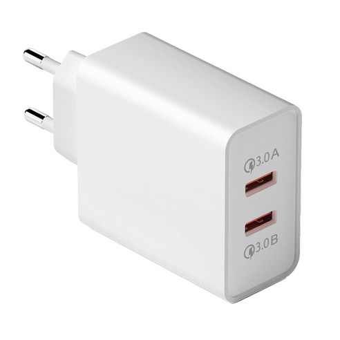 구스페리 QC3.0 36W 동시 2포트 멀티 36W 고속충전기 어댑터