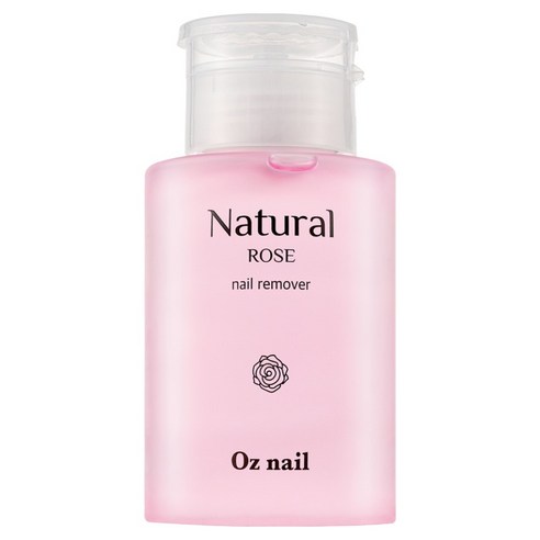 오즈네일 내추럴 로즈 네일 리무버, 1개, 200ml