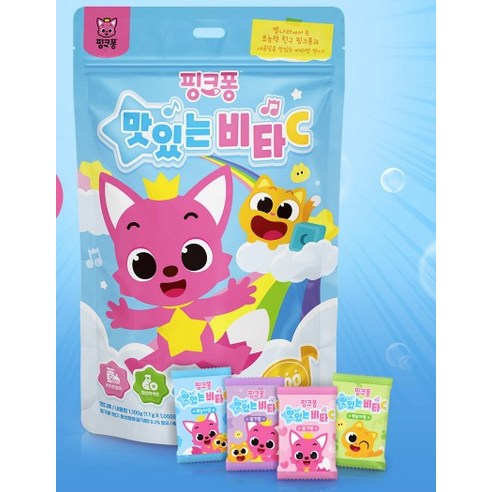 아텍스 핑크퐁 맛있는 비타C 1.1kg 1000정, 1개 실사용 후기 | 효과 있을까? - 상품 이미지 4