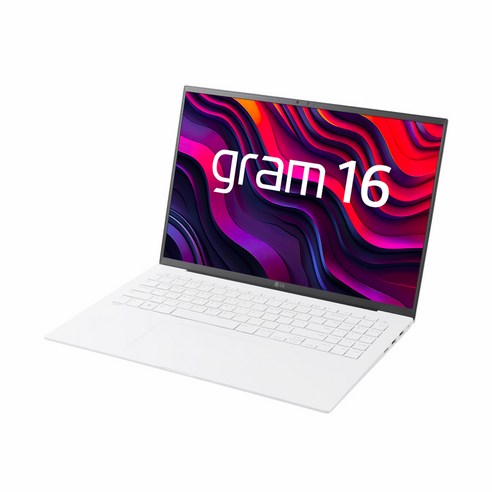 LG 그램 16 측면 두께 및 슬림 디자인