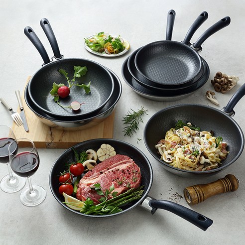 알텐바흐 인덕션 헥사 통5중 스텐 프라이팬, 28cm, 1개 후기 분석 - 패키지 구성