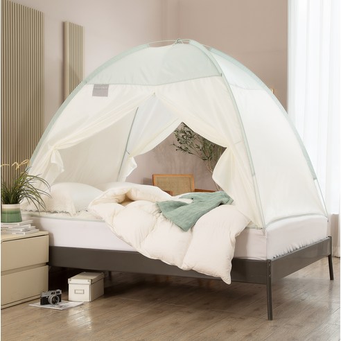 자자데코 프리미엄 양문 원터치 난방텐트 + 보관가방