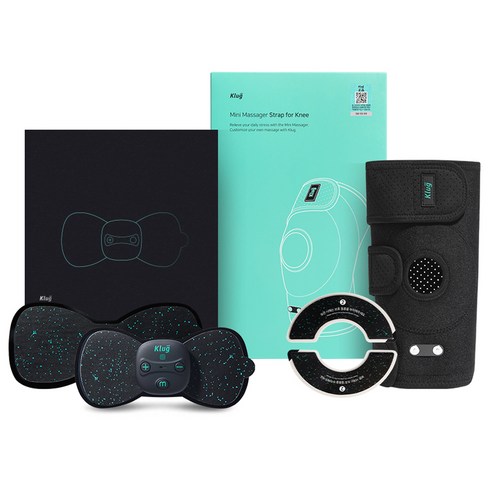 클럭 무릎 마사지기 세트 SP-308W-03 리모컨 미포함