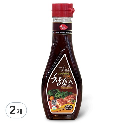 참 우리식품 고기엔 참소스, 300g, 2개