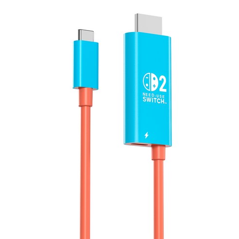 베이직기어 닌텐도 스위치2 미니독 4K 60Hz 지원 TV연결 PD100W 충전 HDMI 케이블 이미지 4