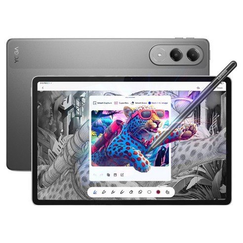레노버 Yoga Tab AI PKG + 펜 + 키보드 세트, 베이지(펜+키보드포함), 256GB, Wi-Fi