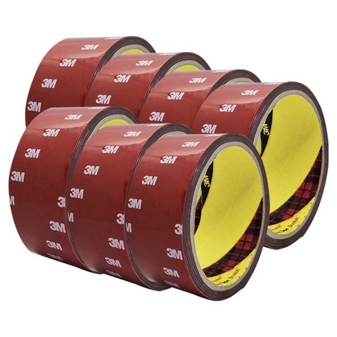 쓰리엠 아크릴 폼 그레이 양면테이프 40mm x 2m, 7개