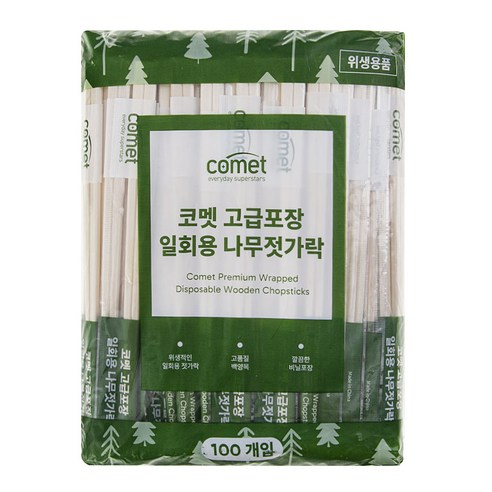 코멧 고급포장 일회용 나무젓가락 솔직 후기 | 실사용자 리뷰 분석 썸네일