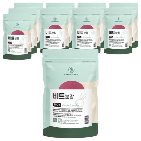 참굿즈 비트 분말, 500g, 10개