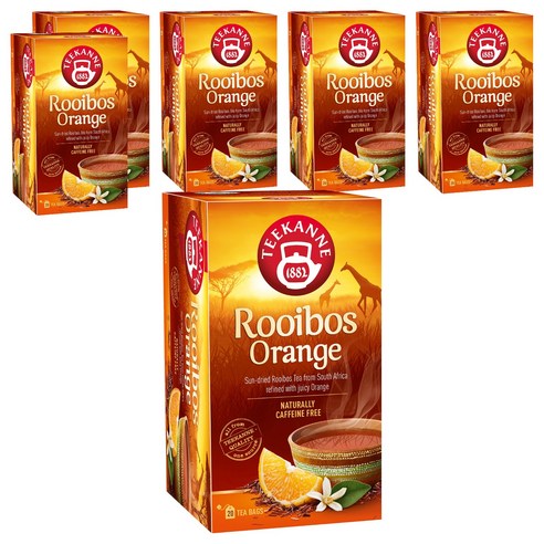 티칸 루이보스 오렌지, 1.75g, 20개입, 6개