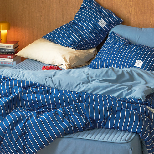 쁘리엘르 유어메이트 항균 워싱 차렵 이불 베개 세트