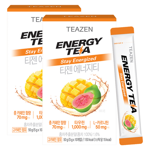 티젠 에너지티, 10회분, 5g, 2세트
