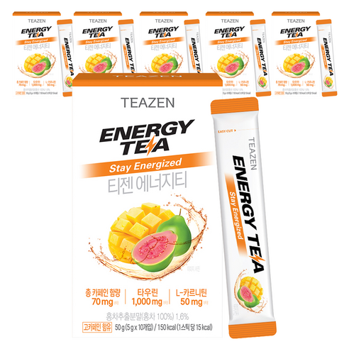 티젠 에너지티, 10회분, 5g, 6세트