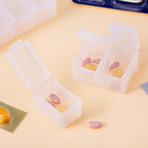 코멧 분리되는 휴대용 7칸 약통 실사용 후기 | 효과 있을까? 썸네일