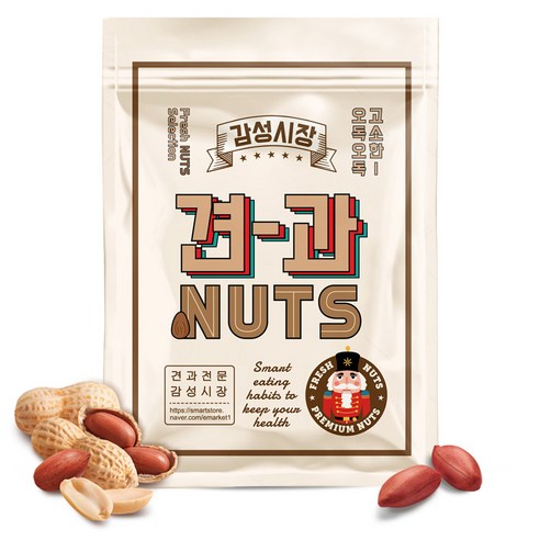 감성시장 볶음땅콩, 900g, 1개