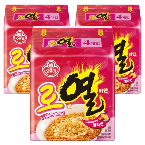 오뚜기 로열라면 120g, 12개
