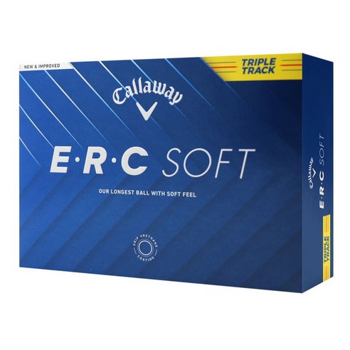 캘러웨이 ERC 소프트 트리플트랙 25 골프공 3피스 이미지 2
