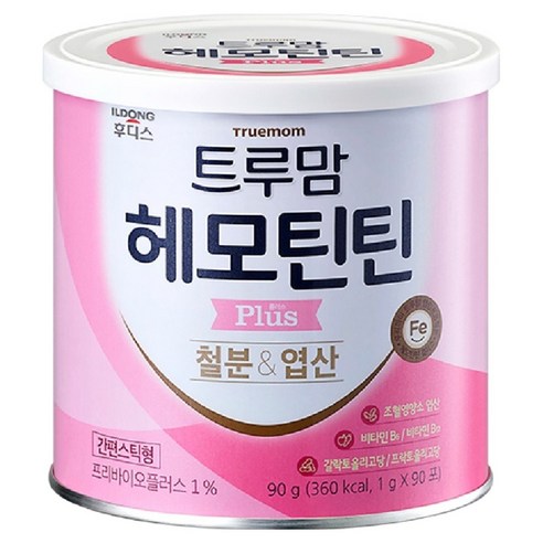 트루맘 헤모틴틴 플러스 유아 철분 앤 엽산 90g, 1개 실사용 후기 | 효과 있을까? - 상품 이미지 1