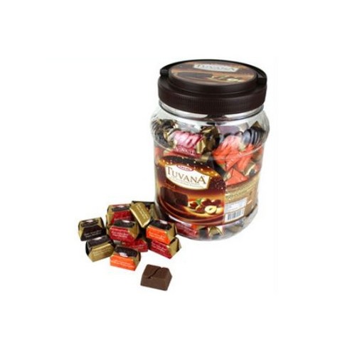 고품질의 대용량 초콜릿, 투바나