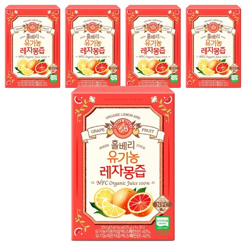 홀베리 레자몽즙, 25g, 70개