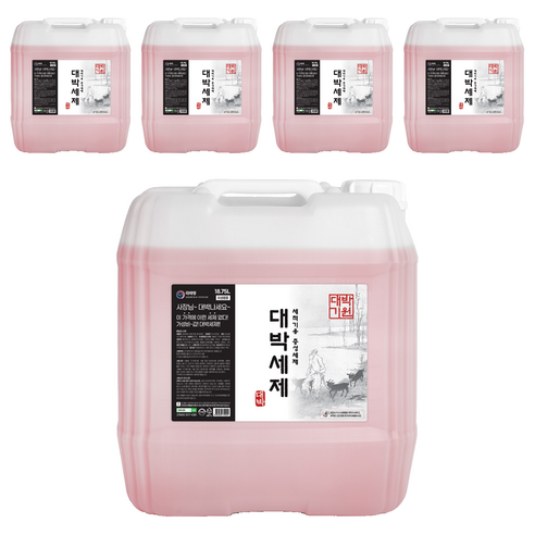 대박세제 식기세척기용 중성세제, 18.75L, 5개 18.75L × 5개, 18.75L × 5개 섬네일