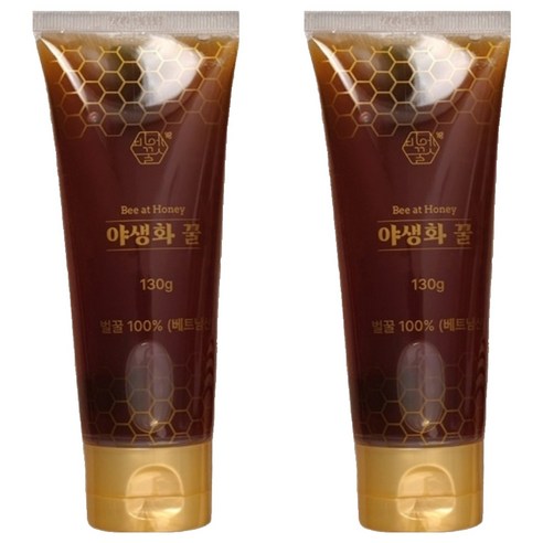 비엣꿀 100 야생화 튜브 벌꿀 130g, 2개 솔직 후기 | 실사용자 리뷰 분석 - 상품 이미지 1