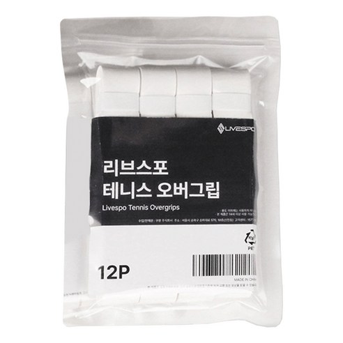 리브스포 테니스 오버 그립 12p, 1세트