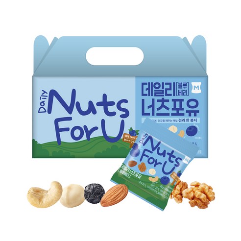 머거본 하루견과 데일리 너츠포유 블루베리 20g x 25p, 1개