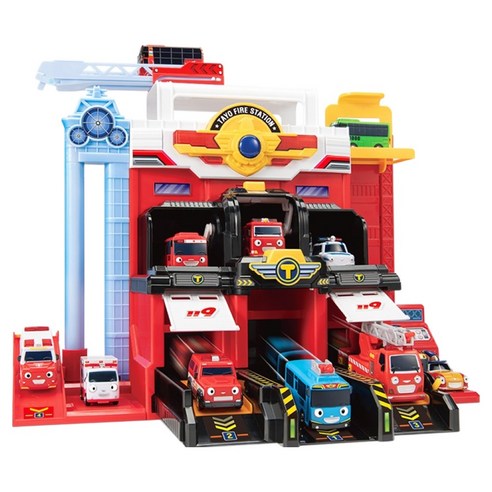 타요 액션 소방센터 디럭스 플레이세트 버스작동완구 솔직 후기 | 취미생활 필수템 - 상품 이미지 3