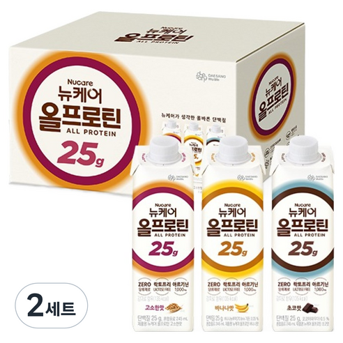 뉴케어올프로틴 3종 혼합 멀티팩 18p 세트 솔직 후기 | 실사용자 리뷰 분석 썸네일