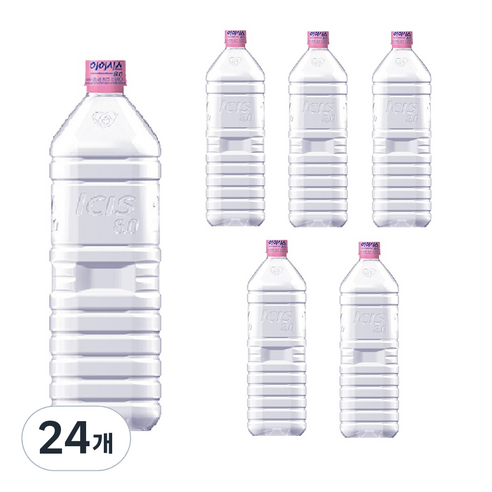 아이시스 생수 8.0 ECO 무라벨 300ml × 40개