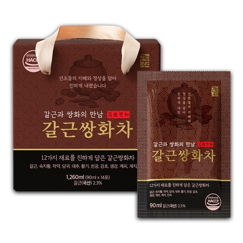 한보감 갈근쌍화차, 90ml, 14개입, 1박스