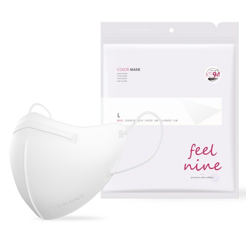 필나인 라이트핏 투디 보건용 마스크 대형 KF94 25매입 × 스노우화이트 × 1개, 25매입 × 스노우화이트 × 1개 섬네일