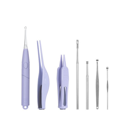 비타할로 LED 이어클리너 퍼플 7종 세트 이미지 4