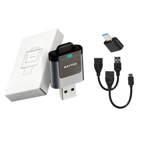 메이튼 차량용 무선 안드로이드 오토 카플레이 호환 오토프로M 후기 분석 - 메인 기기 디테일