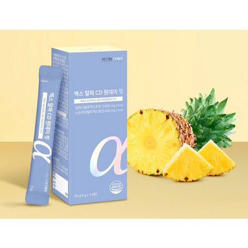 뉴트리코어 맥스 알파 CD 원데이 핏 맛있게 먹은 솔직 후기 - 상품 이미지 3