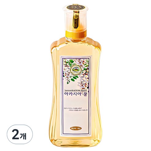 산내들농원 프리미엄 아카시아꿀 500g, 2개 솔직 후기 | 실사용자 리뷰 분석 - 상품 이미지 1