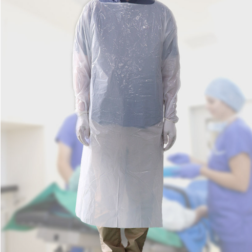 다양한 환경에서 안전하고 편안한 해피락 일회용 비닐가운 방호복
