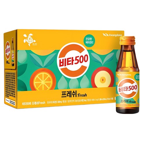 비타500 프레쉬 100ml, 10개 맛있게 먹은 솔직 후기 - 상품 이미지 1