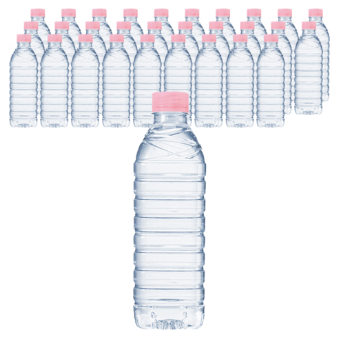 CRYSTAL 생수 무라벨 500ml × 40개