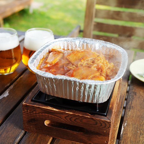 캠핑 요리의 혁신, 루바네 일회용 은박냄비로 더욱 간편하고 즐거운 캠핑을!