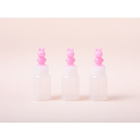 코멧 토끼캐릭터 12cc물약병 & 방수 스티커 100P 이미지 4