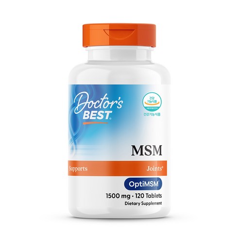 닥터스베스트 엠에스엠 1500 120정, 1개 솔직 후기 | 실사용자 리뷰 분석 썸네일