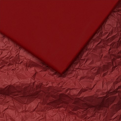 길그리 물빠짐 없는 꽃포장 습자지 색화지 50 x 70 35p, 03 레드, 1세트