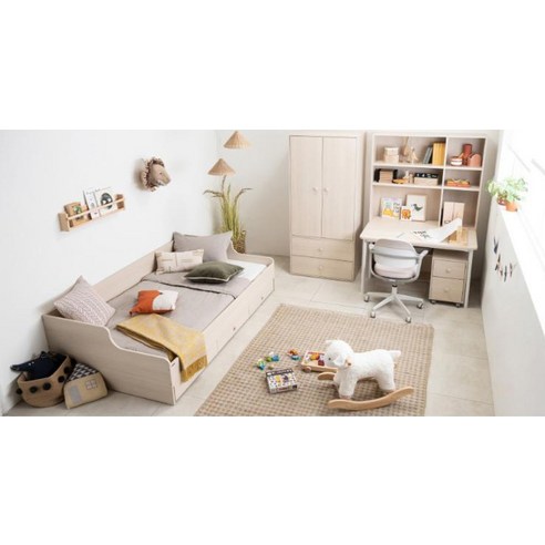 아이가 뒤척여도 안전하고 넓어진 우리 아이 침실