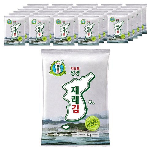 지도표성경 재래 전장김, 37g, 40개
