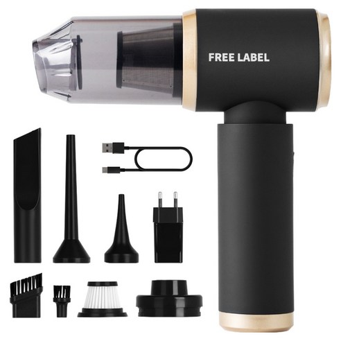 프리라벨 무선 차량용 진공 청소기 에어건 개봉기 | 실사용 후기 - 상품 이미지 1