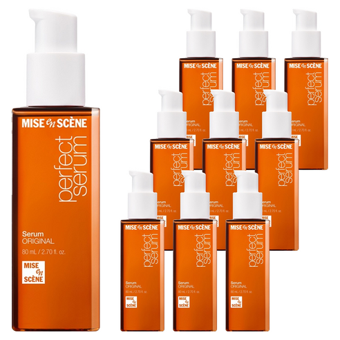 미쟝센 퍼펙트 오리지널 7X 헤어 세럼, 80ml, 10개
